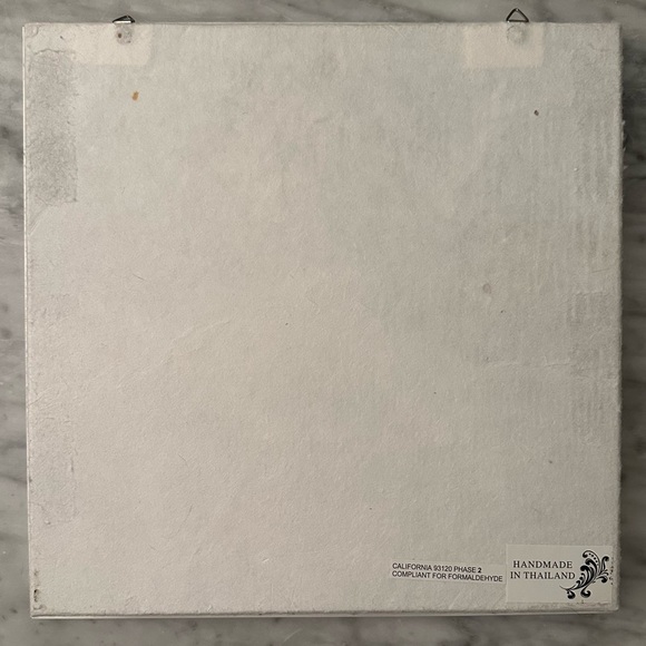 FLOWER SHADOW BOX WALL ART DECOR - Picture 4 of 4